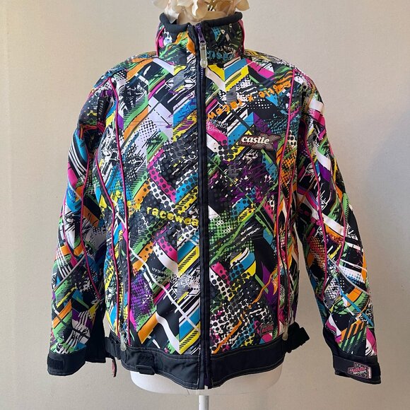 Castle X Abstract Multilayer Racewear Jacket - Picture 2 of 12